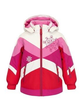 Obermeyer Lissa Jacket Girls Waterproof Insulated Ski Snow Coat I-Grow Size 5-7